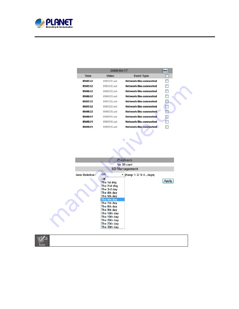 Planet ICA-3550V User Manual Download Page 67