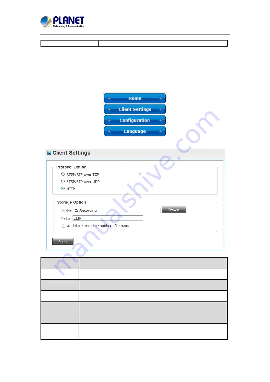 Planet ICA 4200 User Manual Download Page 25