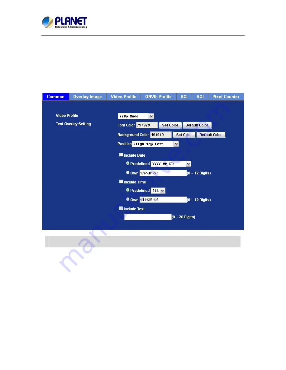 Planet ICA-5150 User Manual Download Page 53