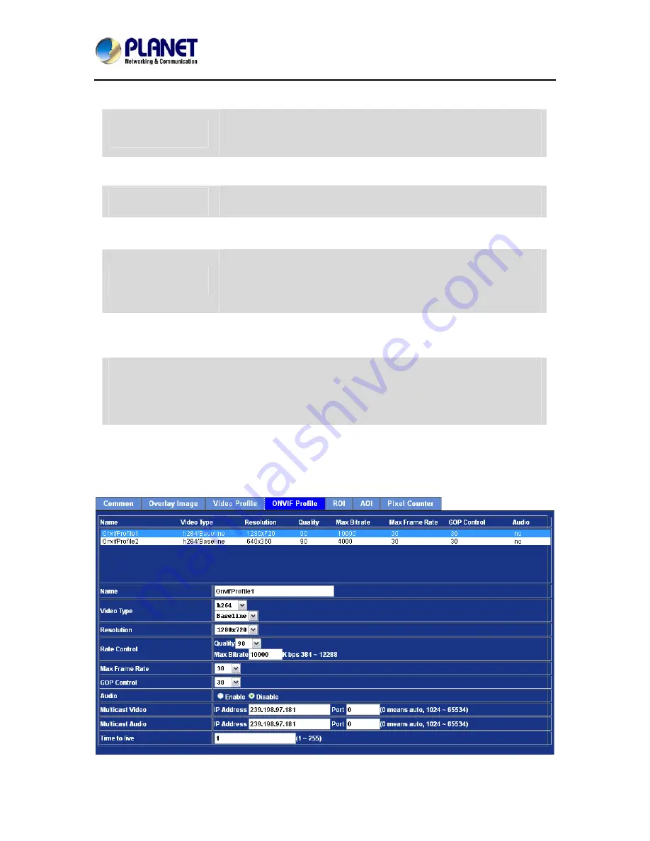 Planet ICA-5150 User Manual Download Page 56