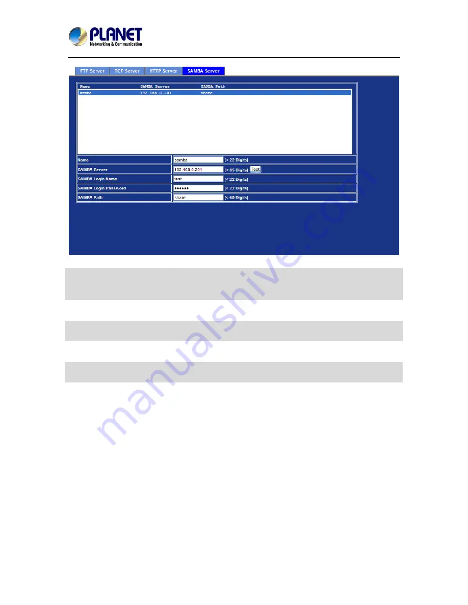 Planet ICA-5150 User Manual Download Page 72