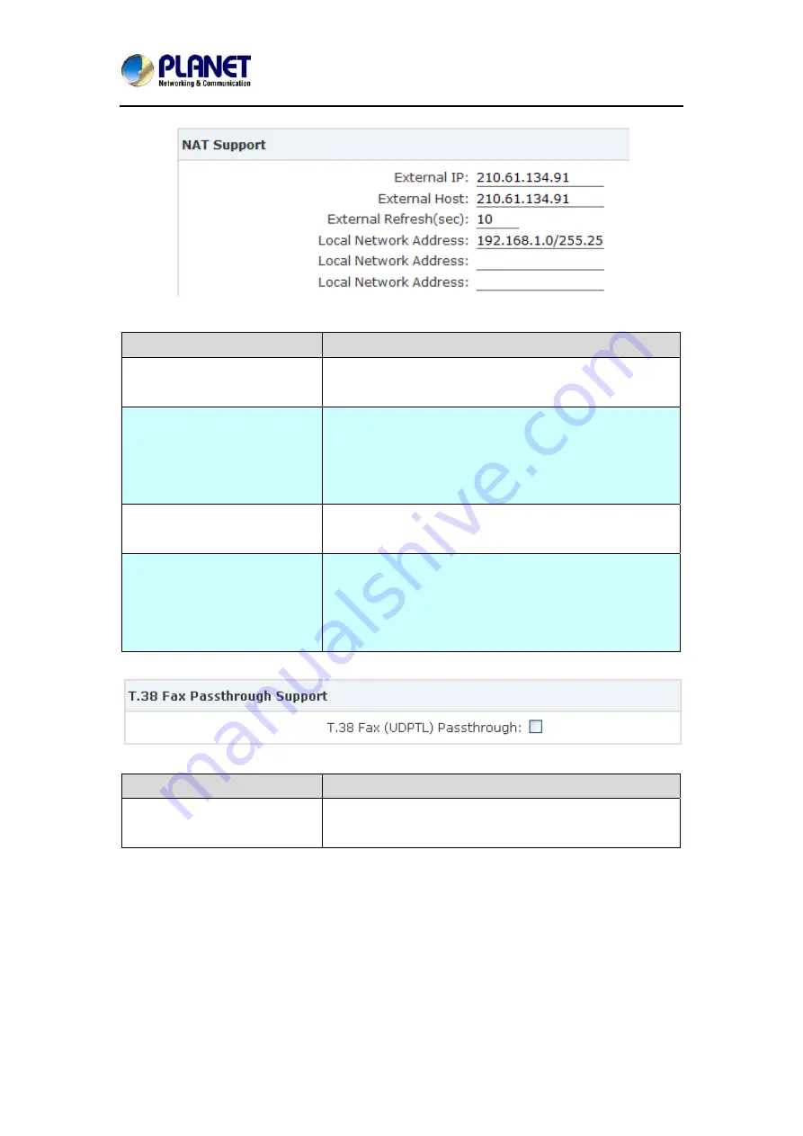 Planet IPX-2100 User Manual Download Page 56