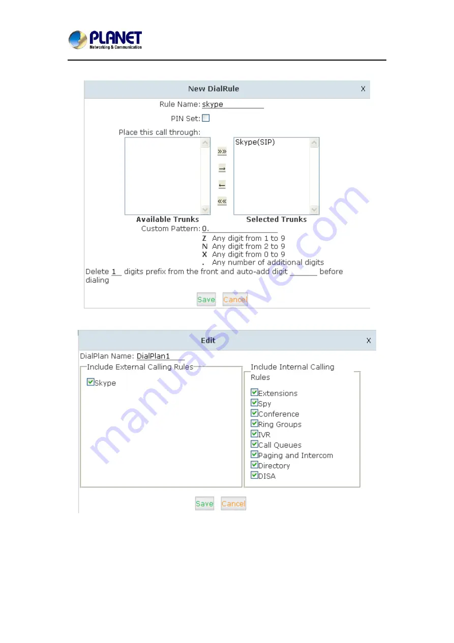 Planet IPX-2100 User Manual Download Page 142