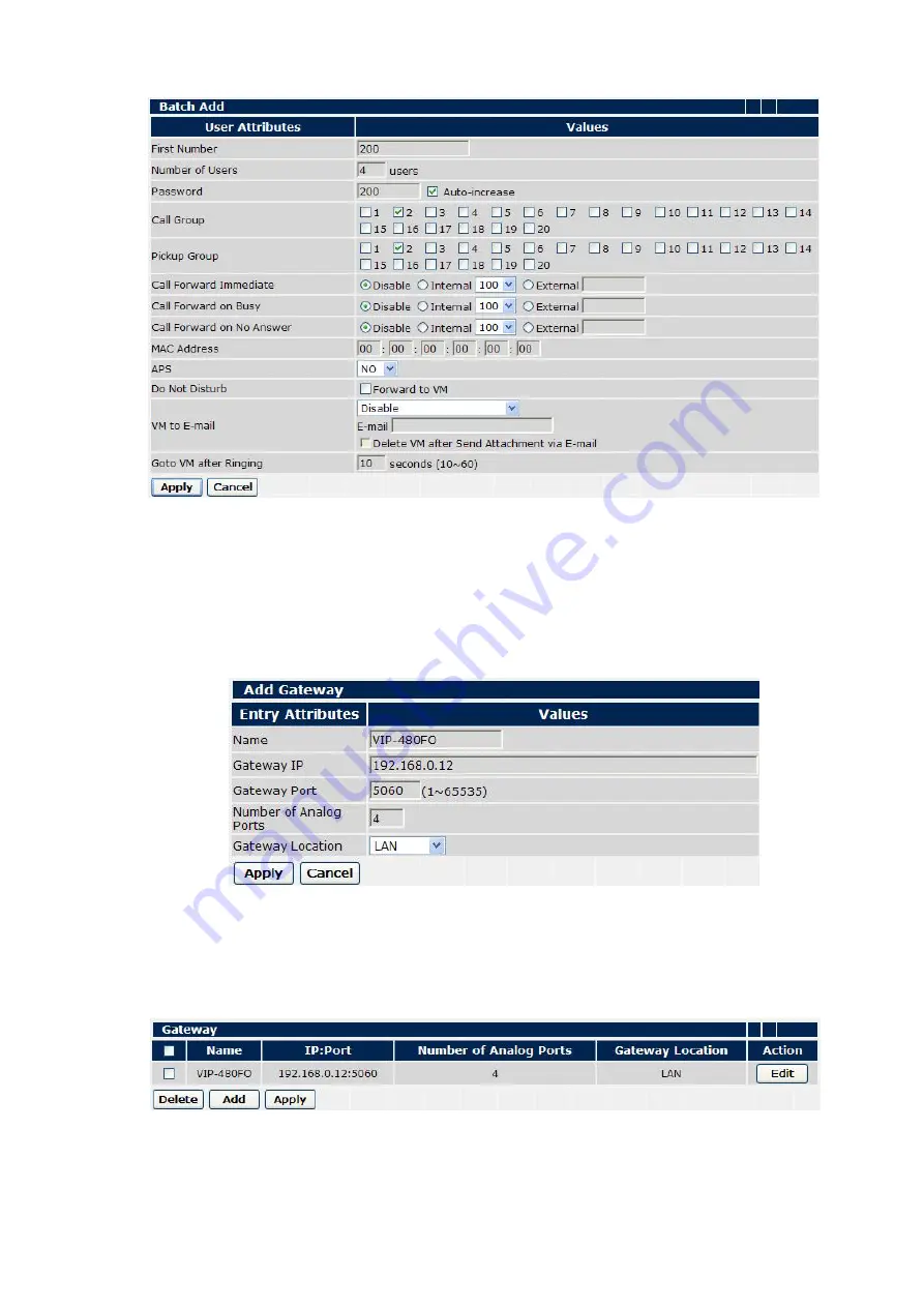 Planet IPX-600 User Manual Download Page 63