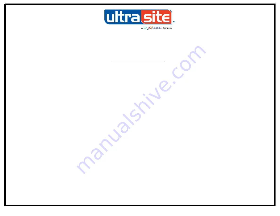 Playcore ultra site 238U-R6 Manual Download Page 2