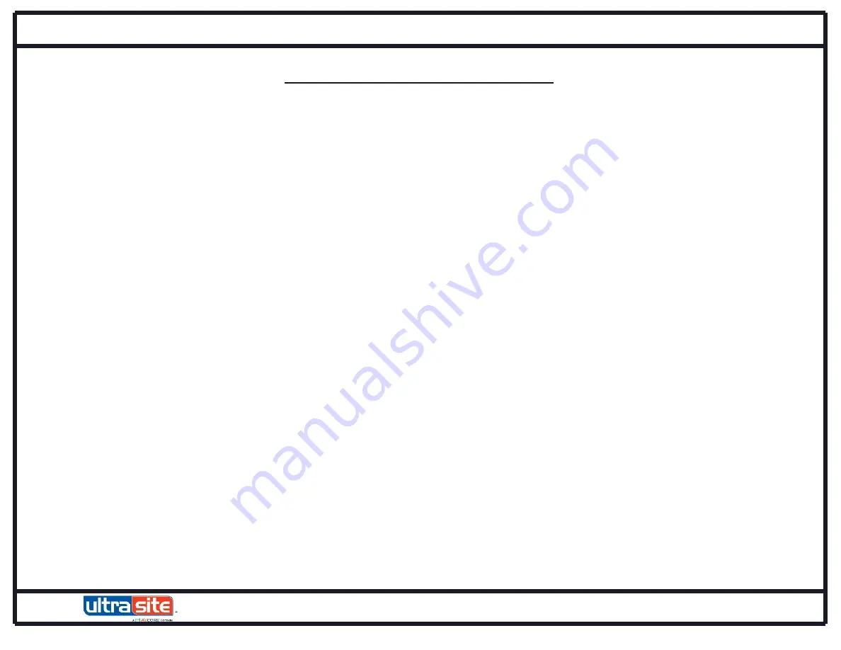 Playcore ultra site 620-3-U Manual Download Page 6