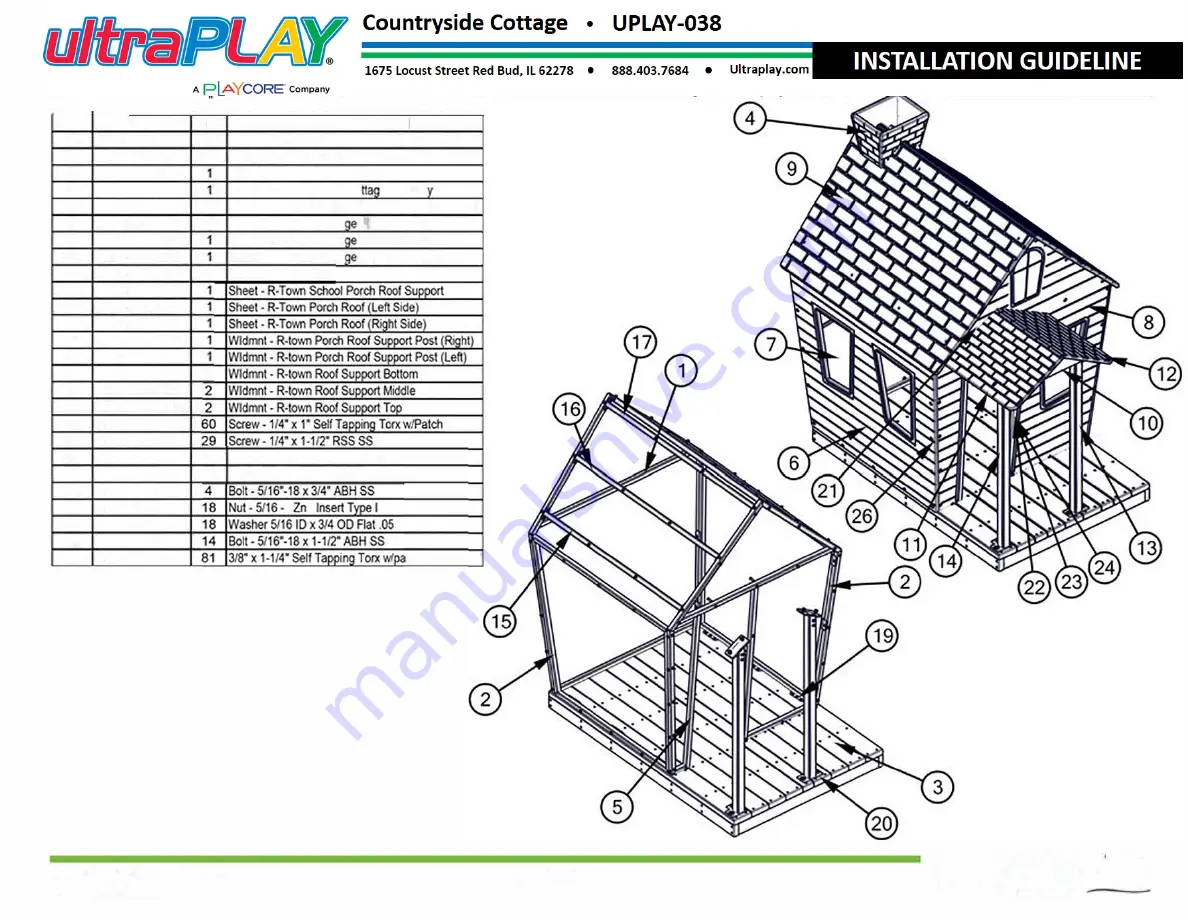 Playcore ultraPLAY UPLAY-038 Скачать руководство пользователя страница 2