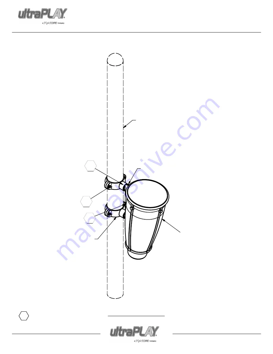 Playcore ultraPLAY uPLAY TODAY MADDIE'S CHASE UPLAY-006-N Assembly Instructions Manual Download Page 85