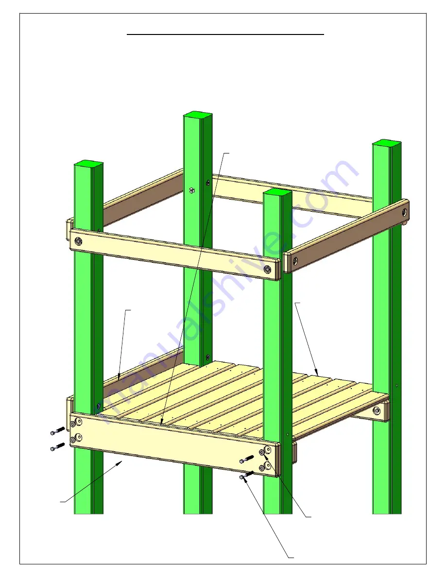 PlayNation Play Systems 1501 Assembly Instructions Manual Download Page 126