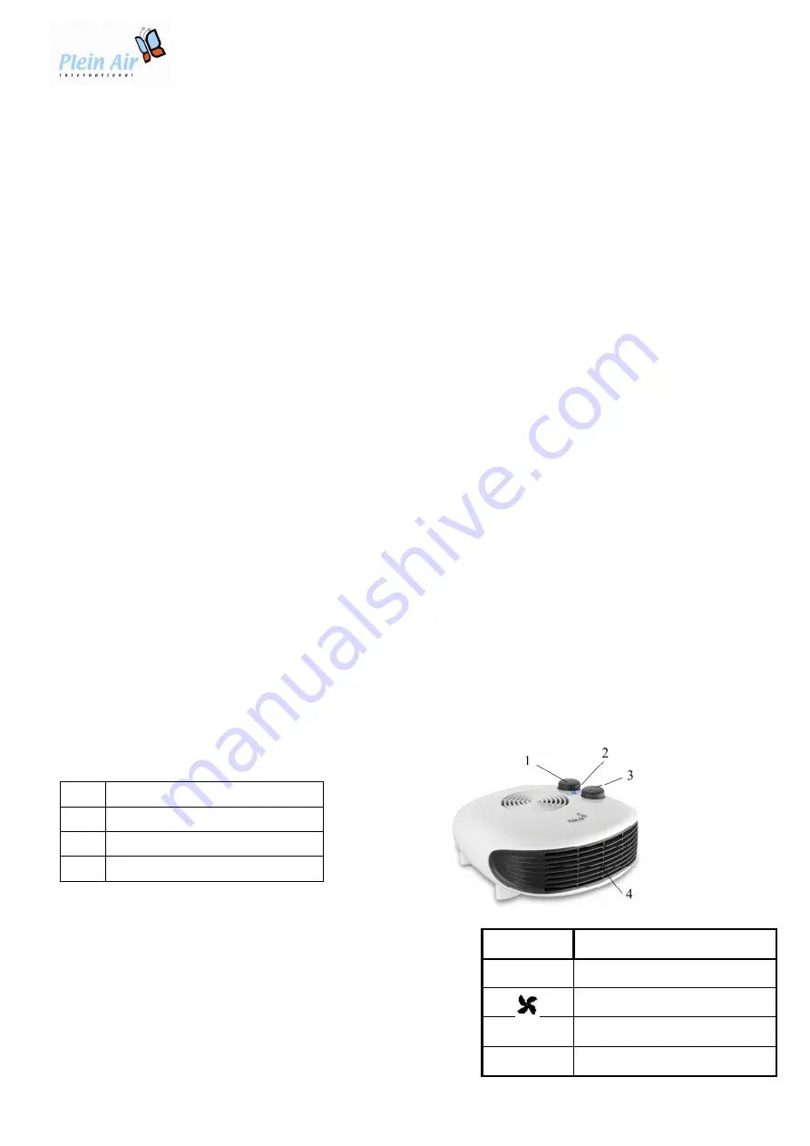 Plein Air TV-SL Instruction Manual Download Page 17