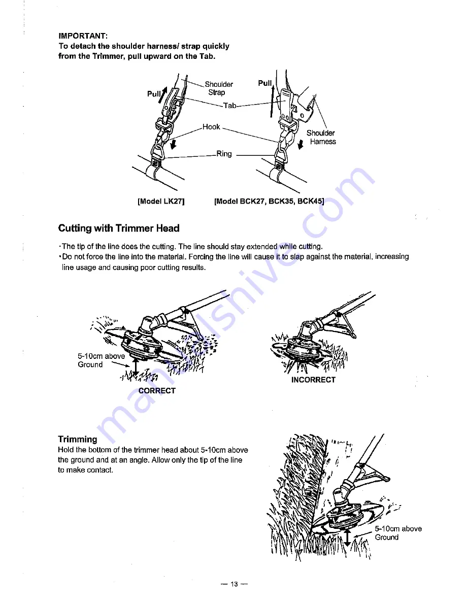 PLP BCK27 Owner'S Manual Download Page 14