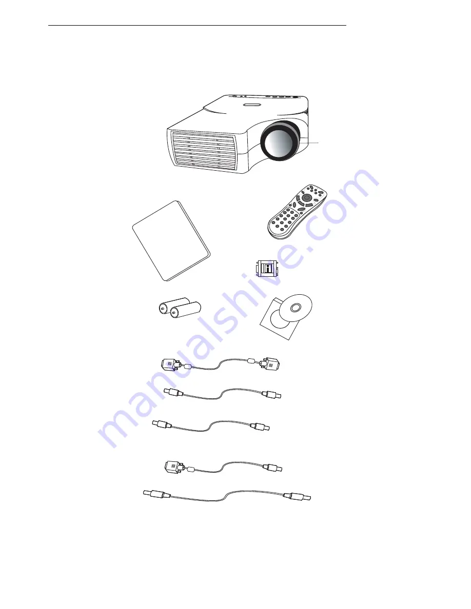 Plus DLPTM Technology Projector Скачать руководство пользователя страница 9