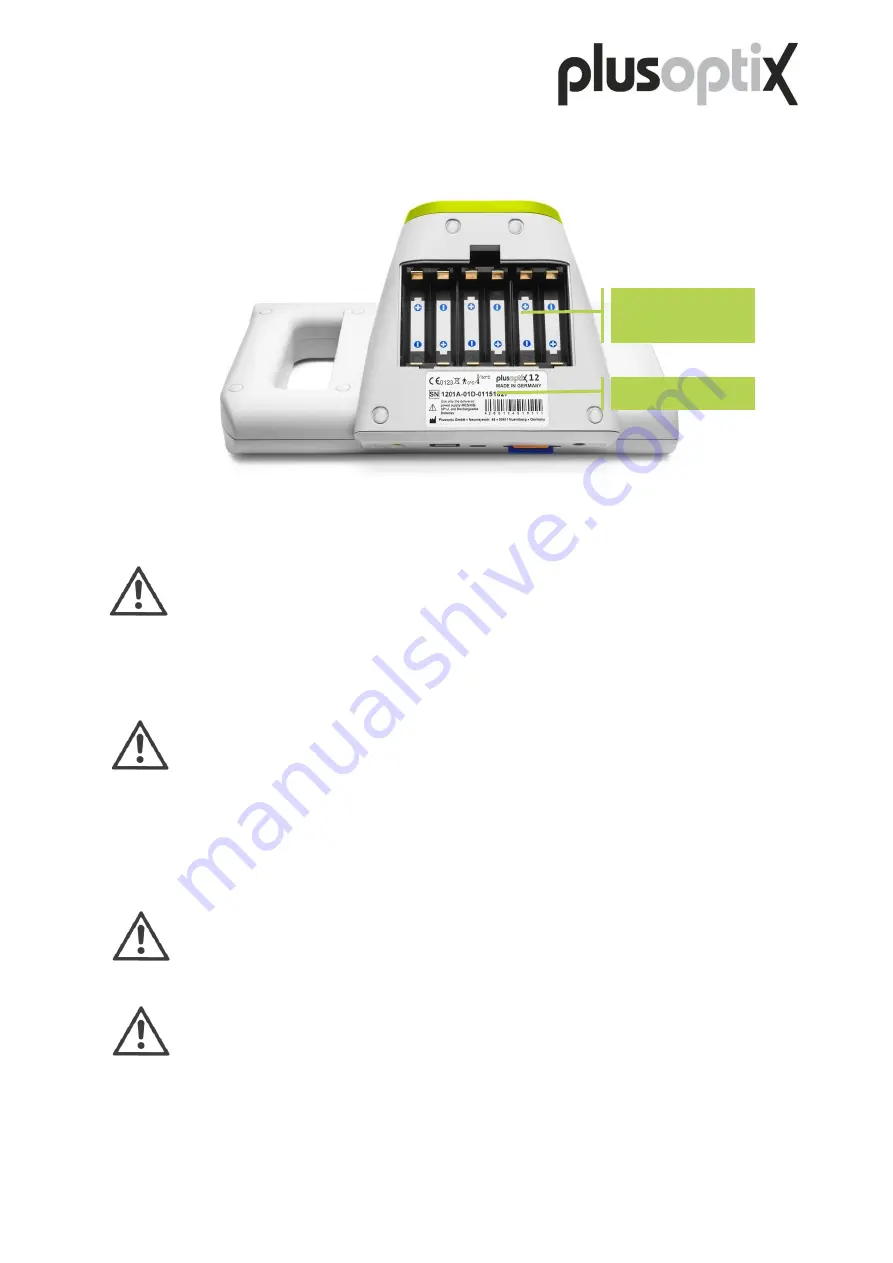 PLUSOPTIX A12C User Manual Download Page 9