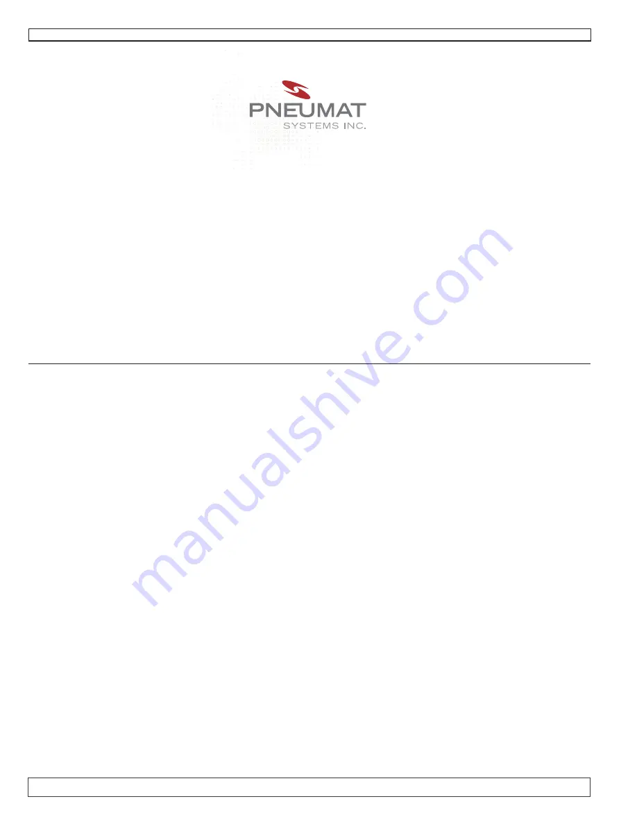 Pneumat Systems Cardox CO2 Technical Manual Download Page 2