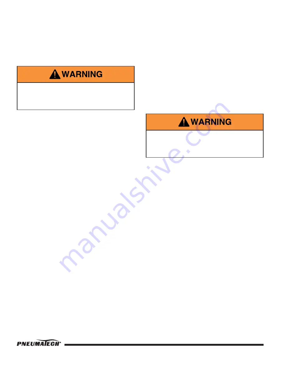 Pneumatech AD-1500 Owner'S Manual Download Page 4