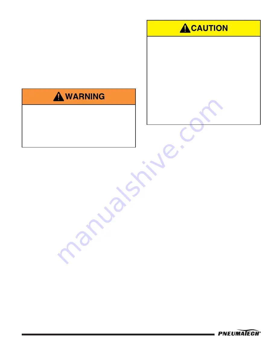 Pneumatech AD-1500 Owner'S Manual Download Page 7