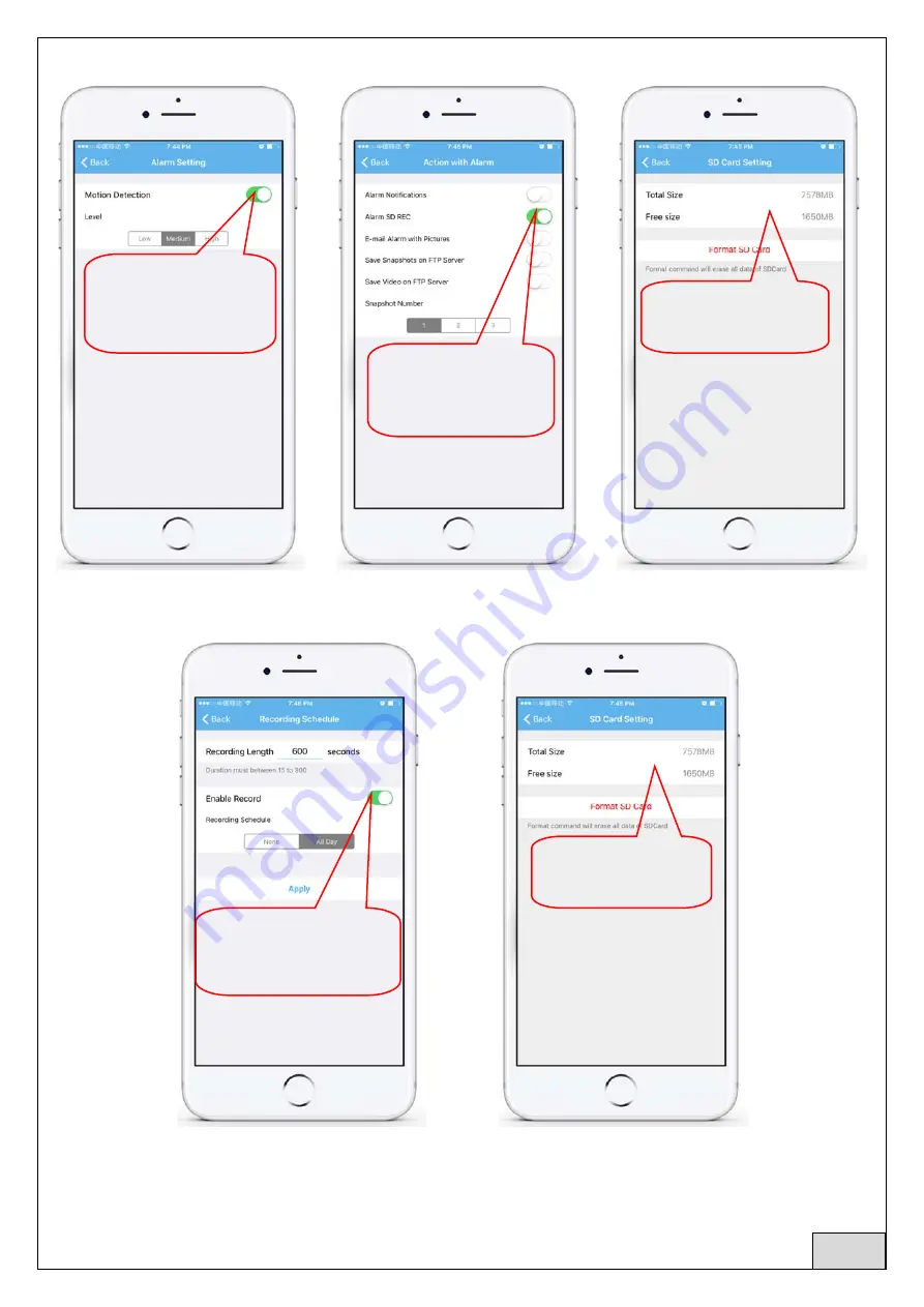 PNI IP652W Quick Start Manual Download Page 8