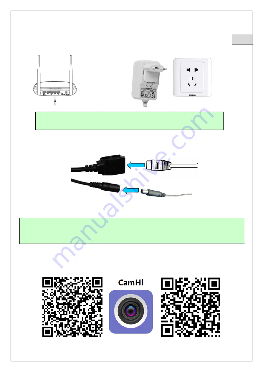 PNI IP652W Quick Start Manual Download Page 12