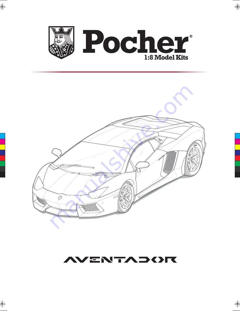 pocher Lamborghini Aventador LP-700-4 Assembly Manual Download Page 1