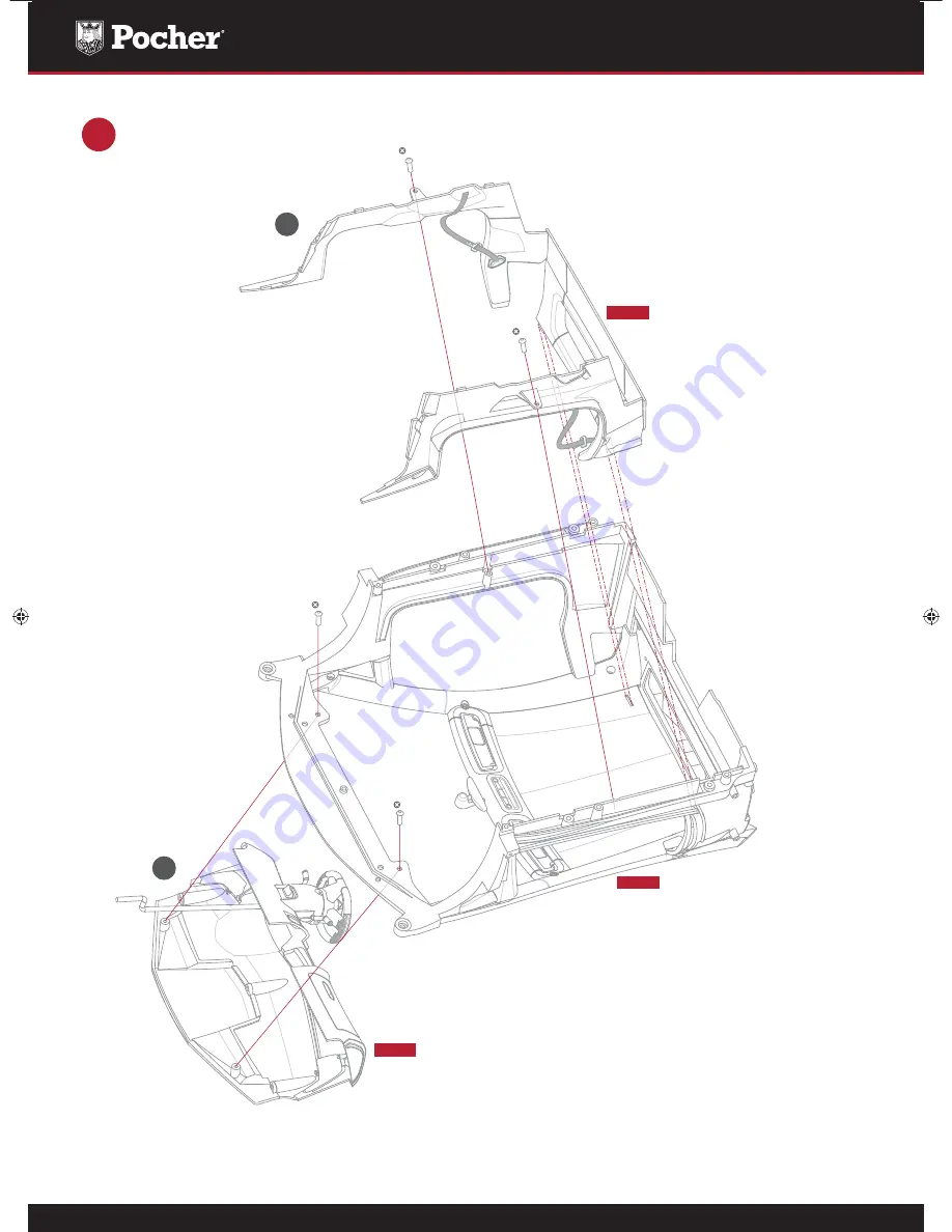 pocher Lamborghini Aventador LP-700-4 Assembly Manual Download Page 8