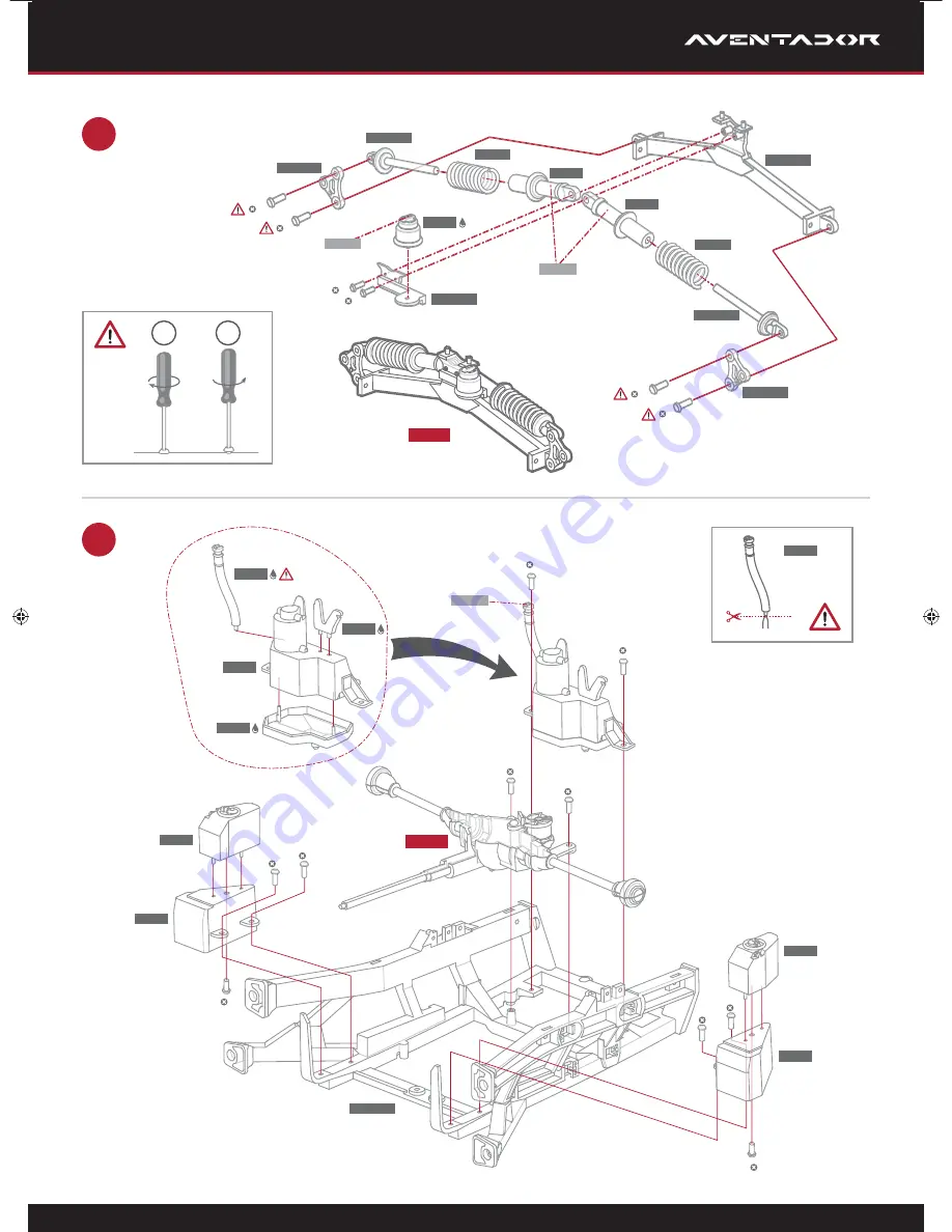 pocher Lamborghini Aventador LP-700-4 Assembly Manual Download Page 15