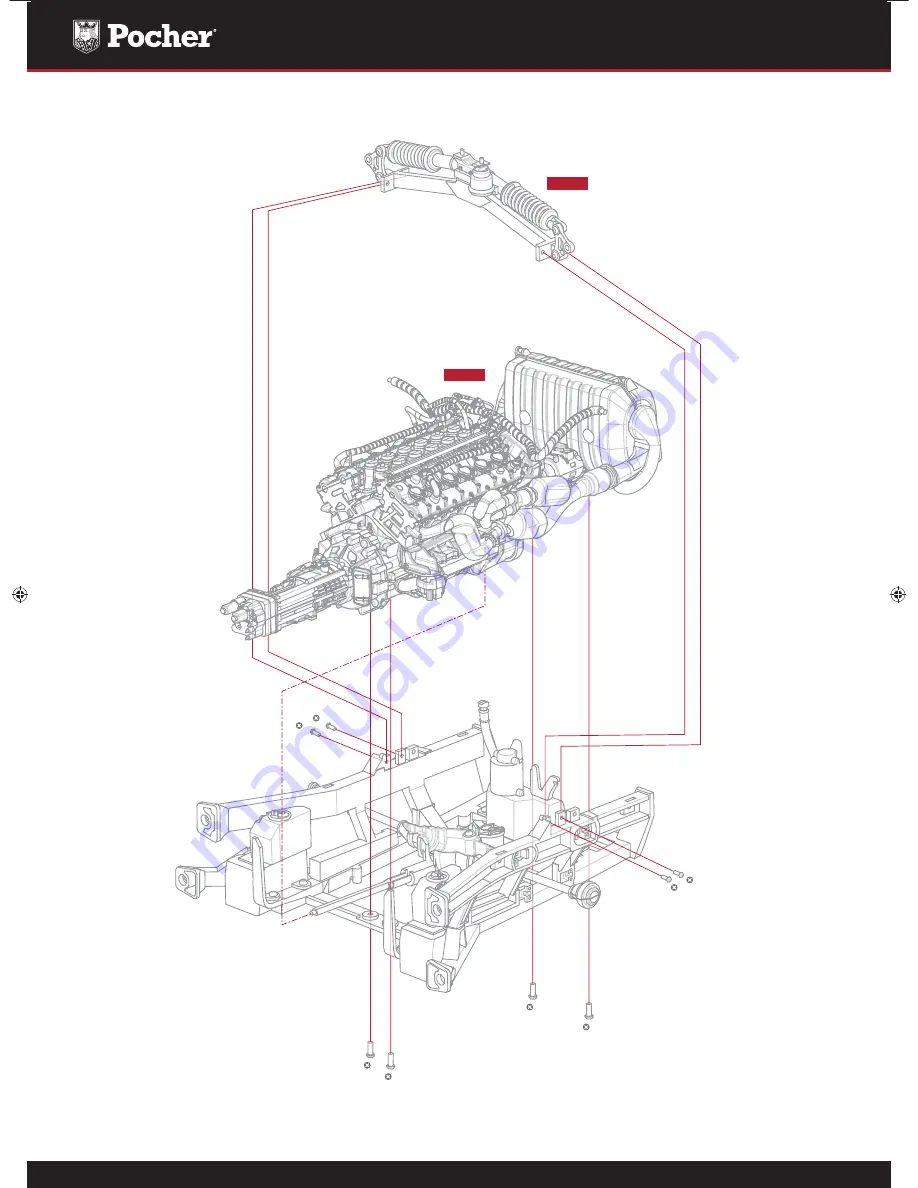 pocher Lamborghini Aventador LP-700-4 Assembly Manual Download Page 16