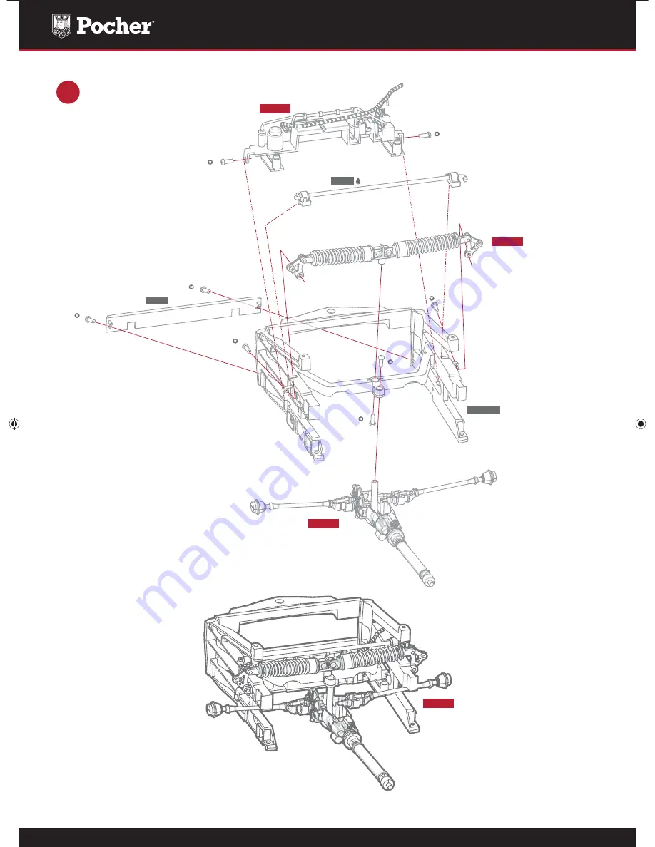 pocher Lamborghini Aventador LP-700-4 Assembly Manual Download Page 20