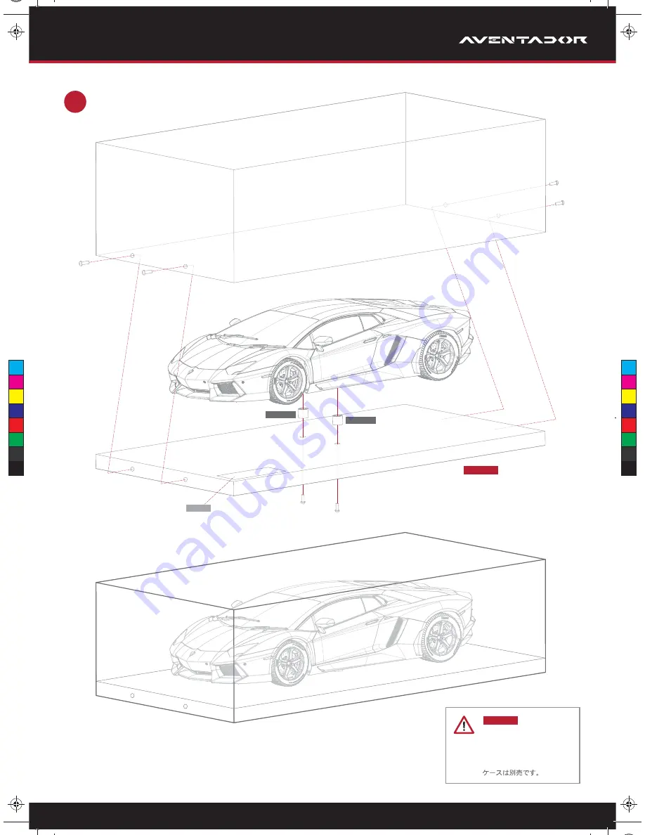 pocher Lamborghini Aventador LP-700-4 Assembly Manual Download Page 39