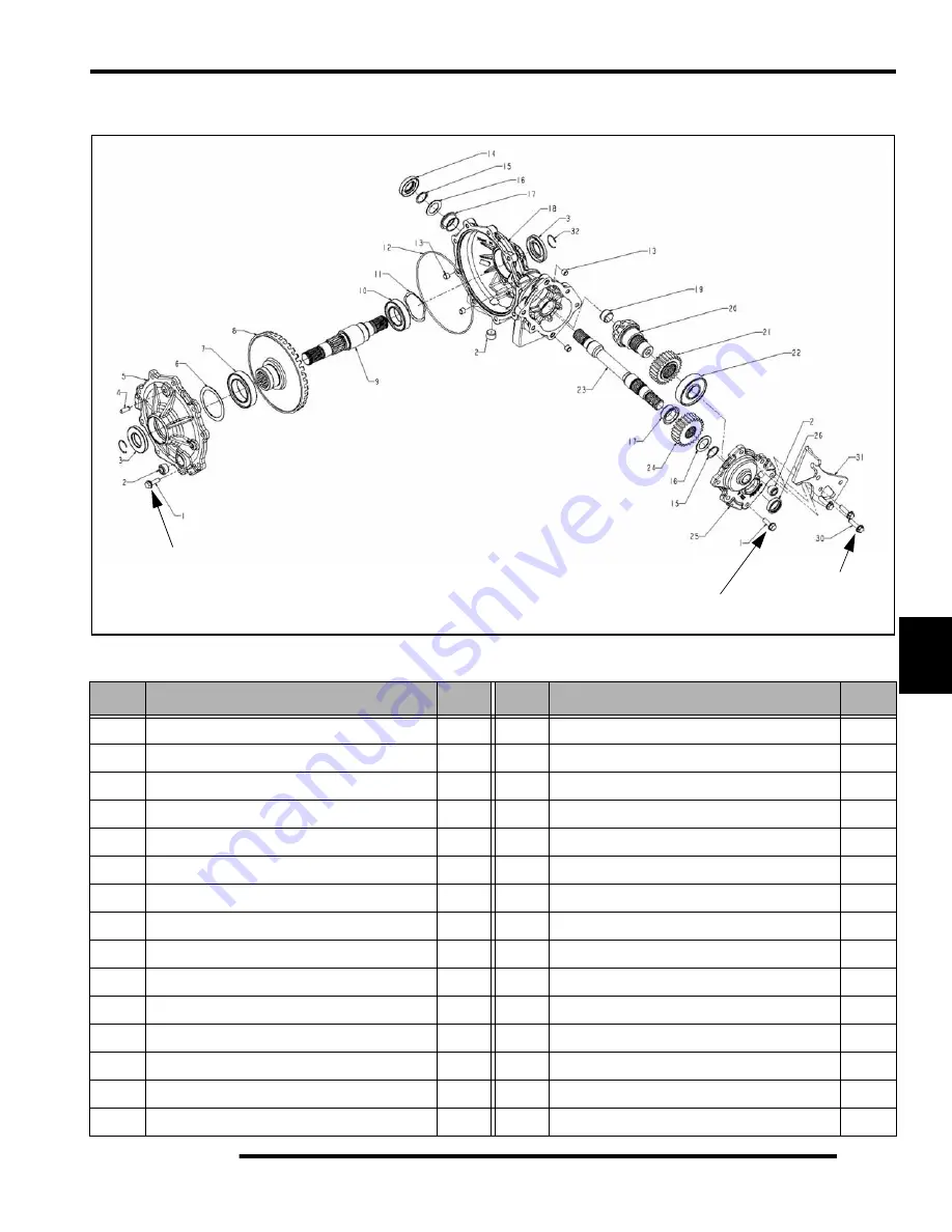 Polaris 2008 ranger 700 xp Service Manual Download Page 215