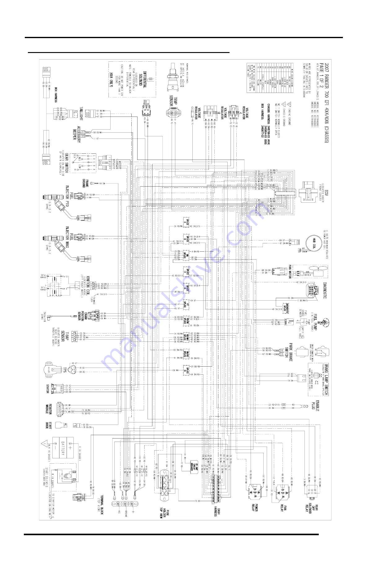 Polaris 2008 ranger 700 xp Service Manual Download Page 327