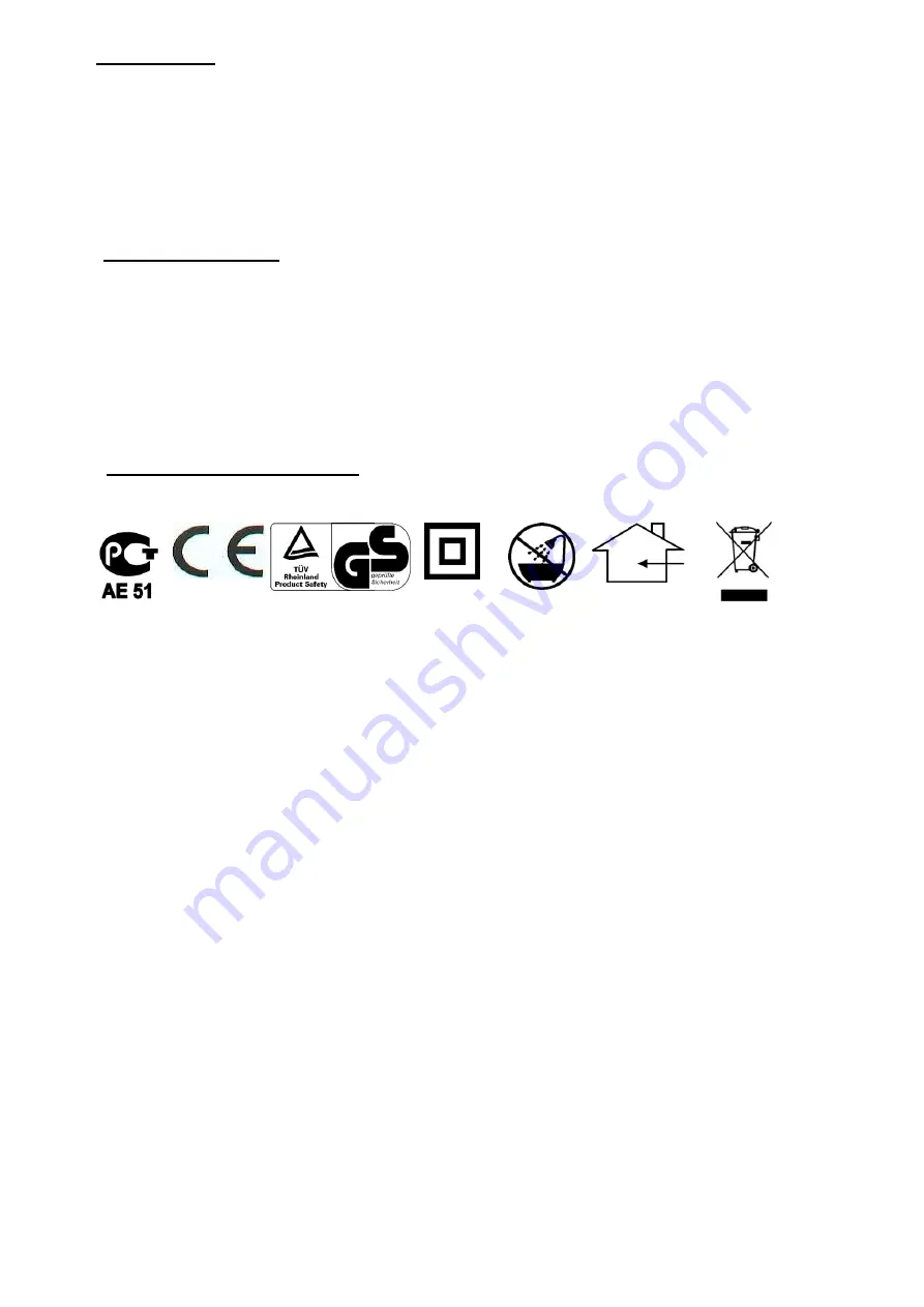 Polaris PCSH 0420 RCD Manual Instruction / Guarantee Download Page 5