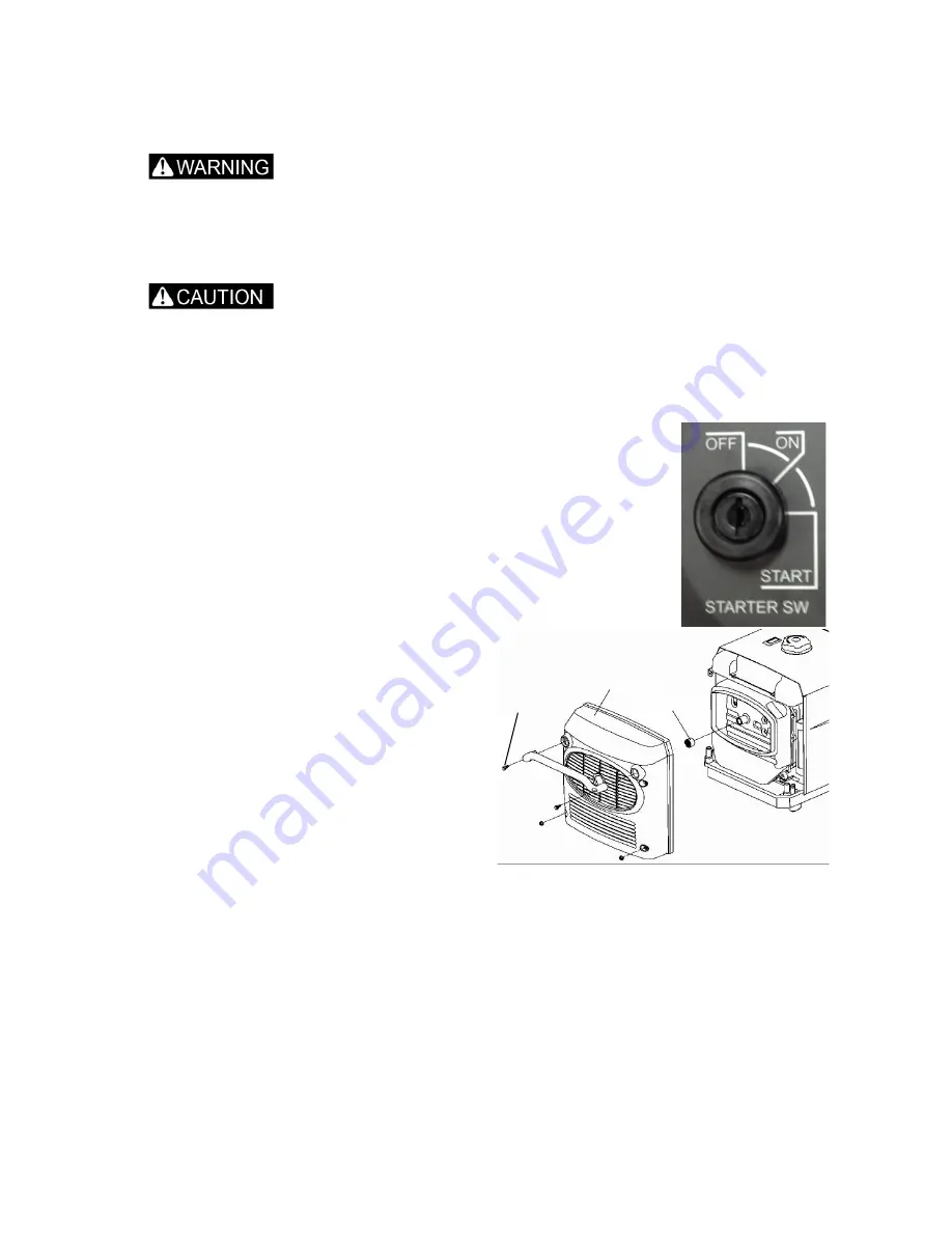 Polaris Power P3000iE Operator'S Manual Download Page 58