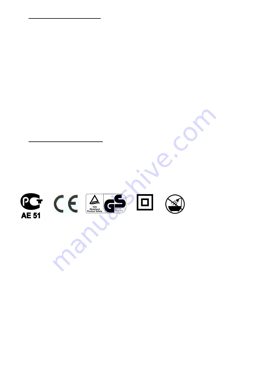 Polaris PSF 40F Instruction Manual Download Page 6