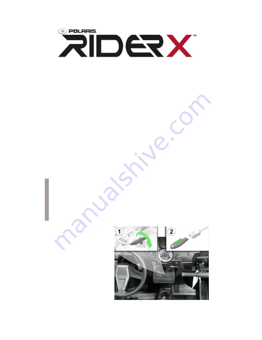 Polaris RiderX PIDD Owner'S Manual Download Page 67