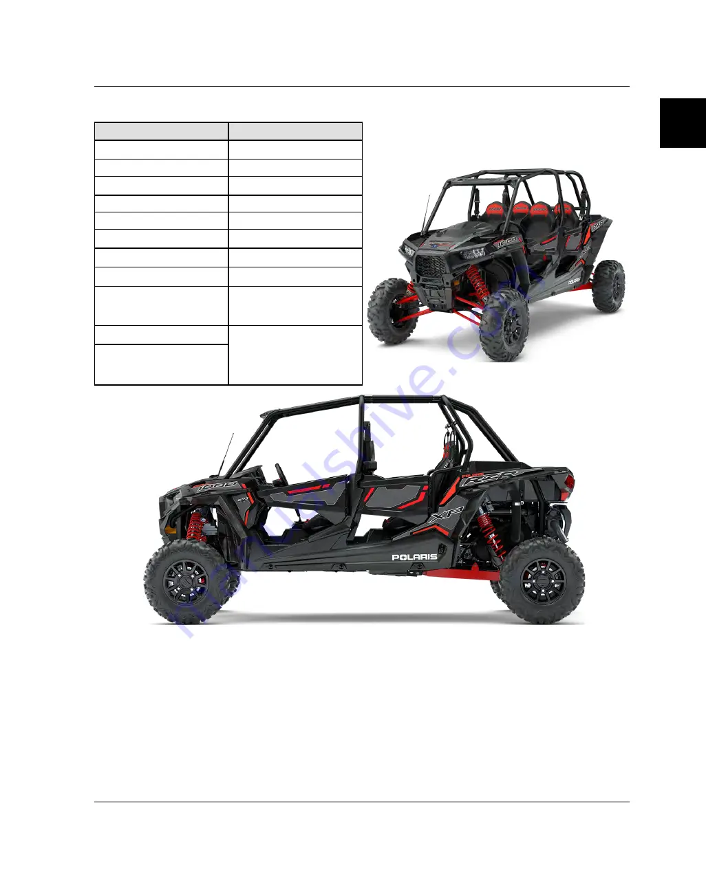 Polaris RZR XP 1000 2017 Service Manual Download Page 41