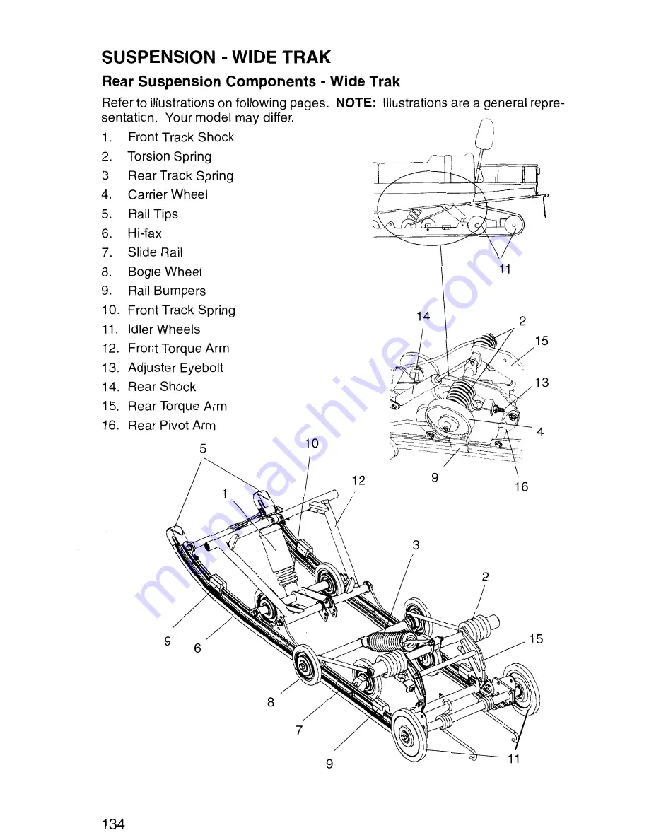 Polaris SNOWMOBILE 2001 Скачать руководство пользователя страница 140