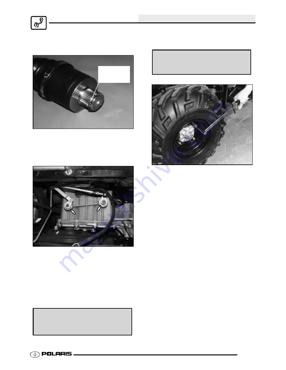 Polaris SPORTSMAN 400 2003 Service Manual Download Page 200