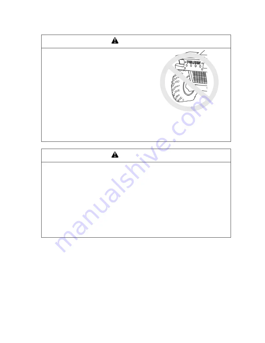 Polaris Sportsman 700 EFI X2 Owner'S Manual Download Page 38