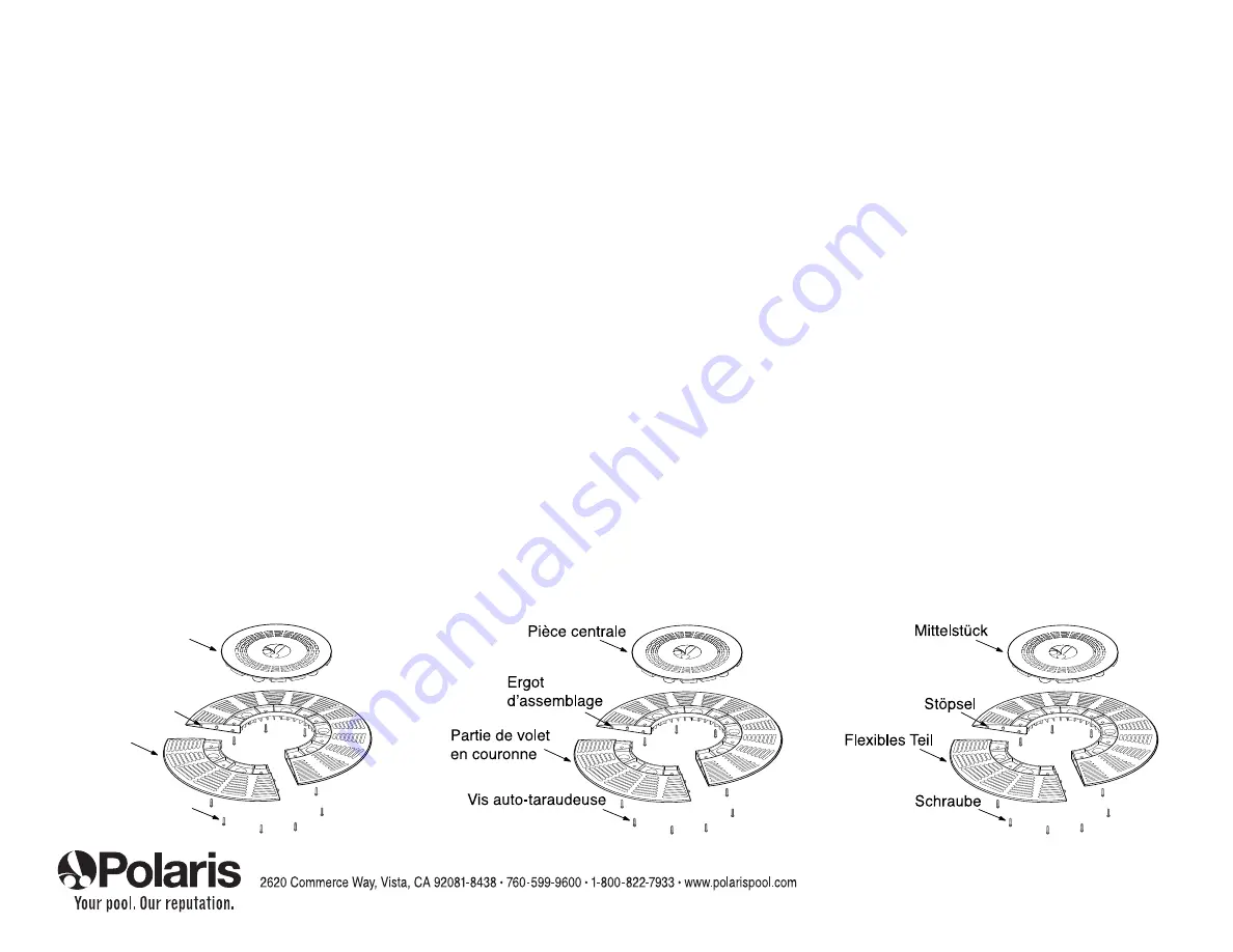 Polaris UniCover Installation Instructions Download Page 1