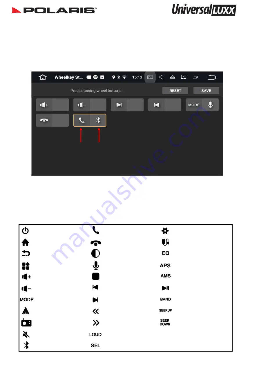 Polaris UniversalLUXX Installation Manual Download Page 13