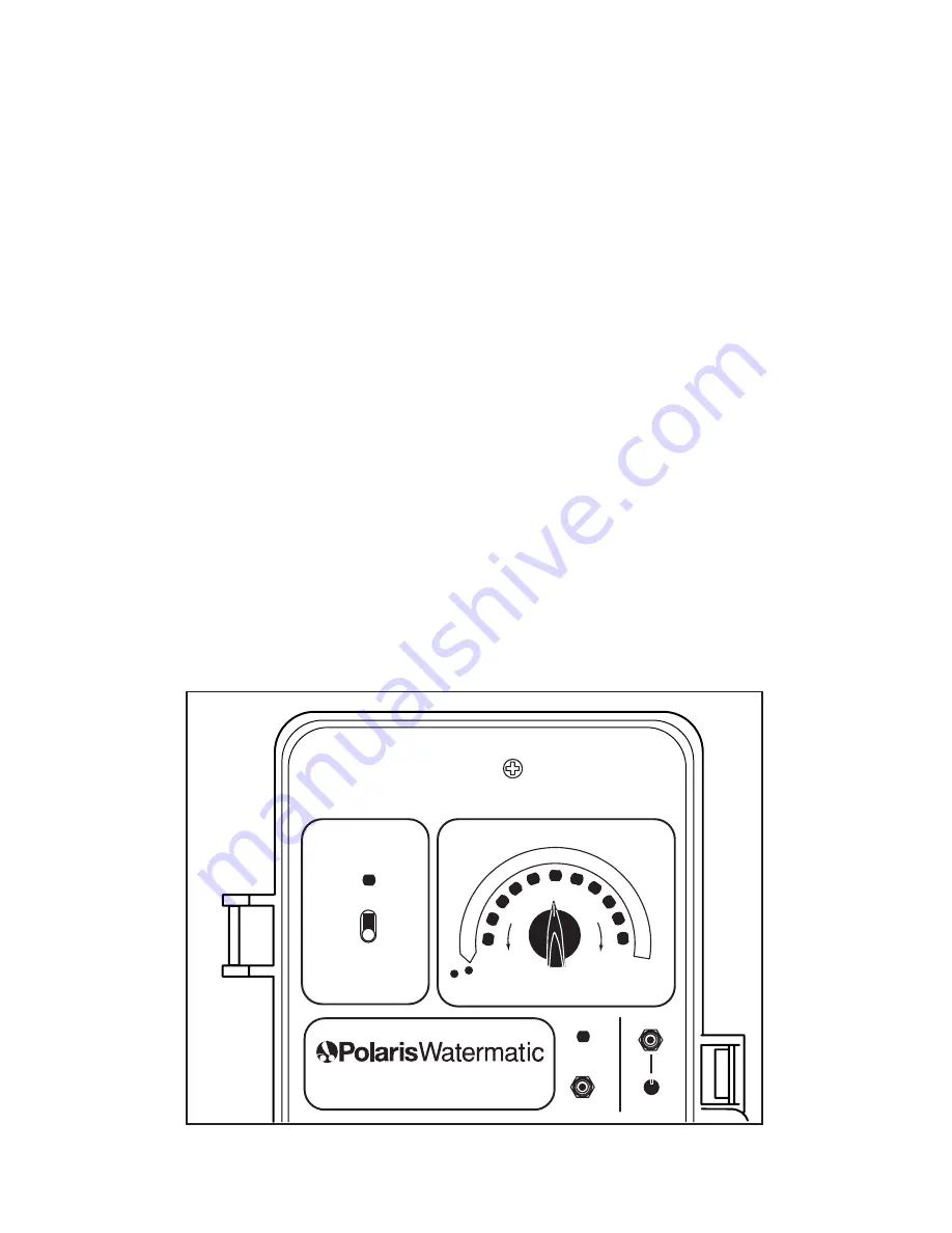 Polaris Watermatic C316 Owner'S Manual Download Page 3