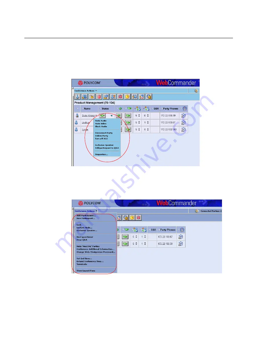 Polycom 8 User Manual Download Page 112