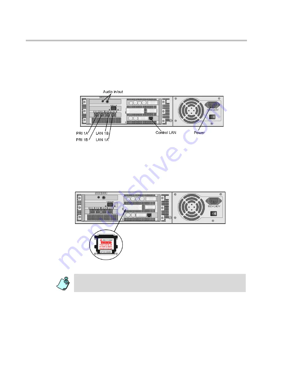 Polycom MGC-25 Getting Started Manual Download Page 18