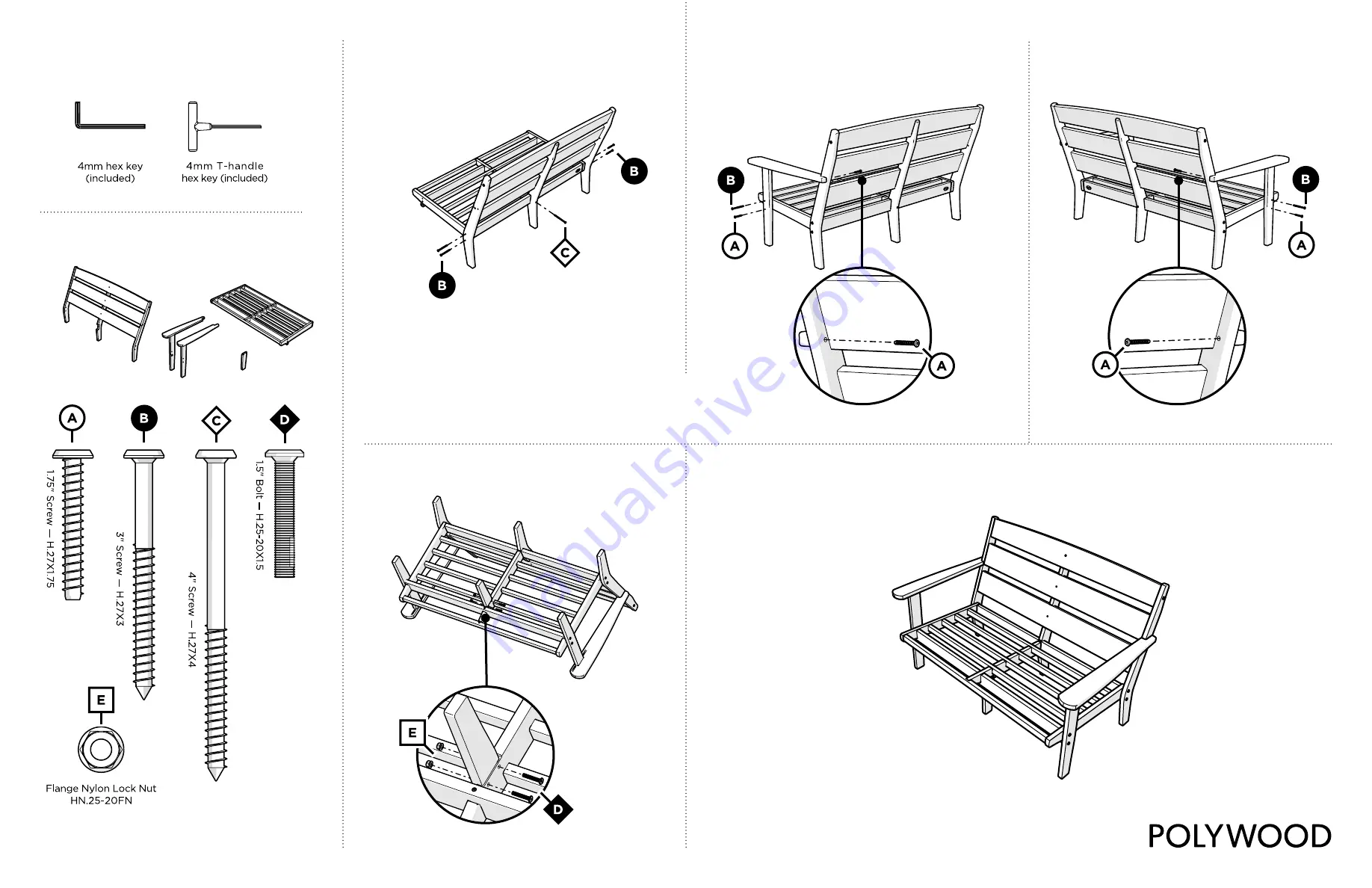 Polywood 4412X Скачать руководство пользователя страница 2