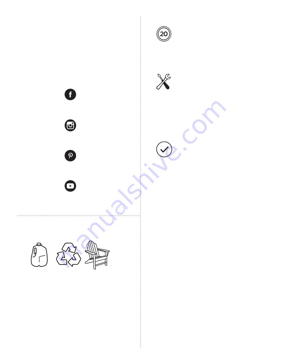 Polywood 4600X Assembly Instructions Download Page 2