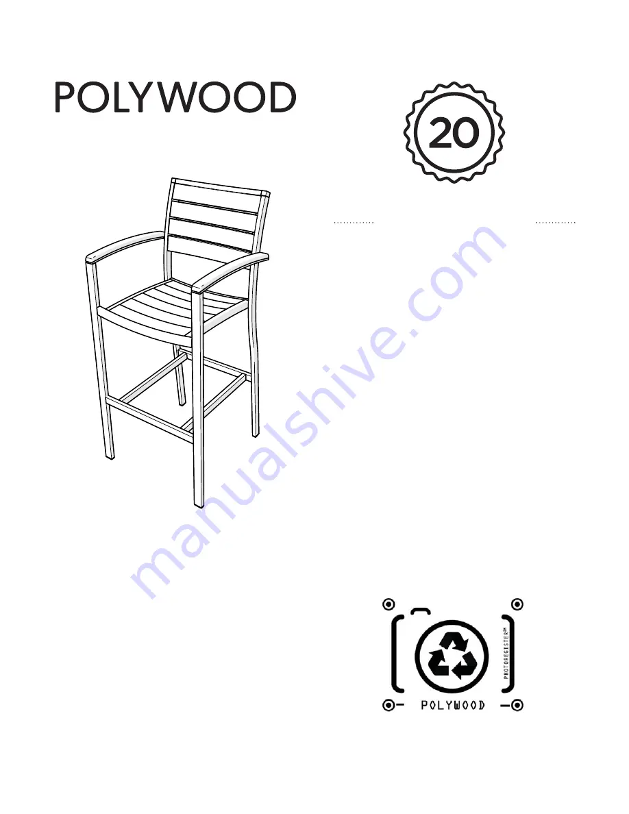 Polywood A202 Assembly Instructions Download Page 1