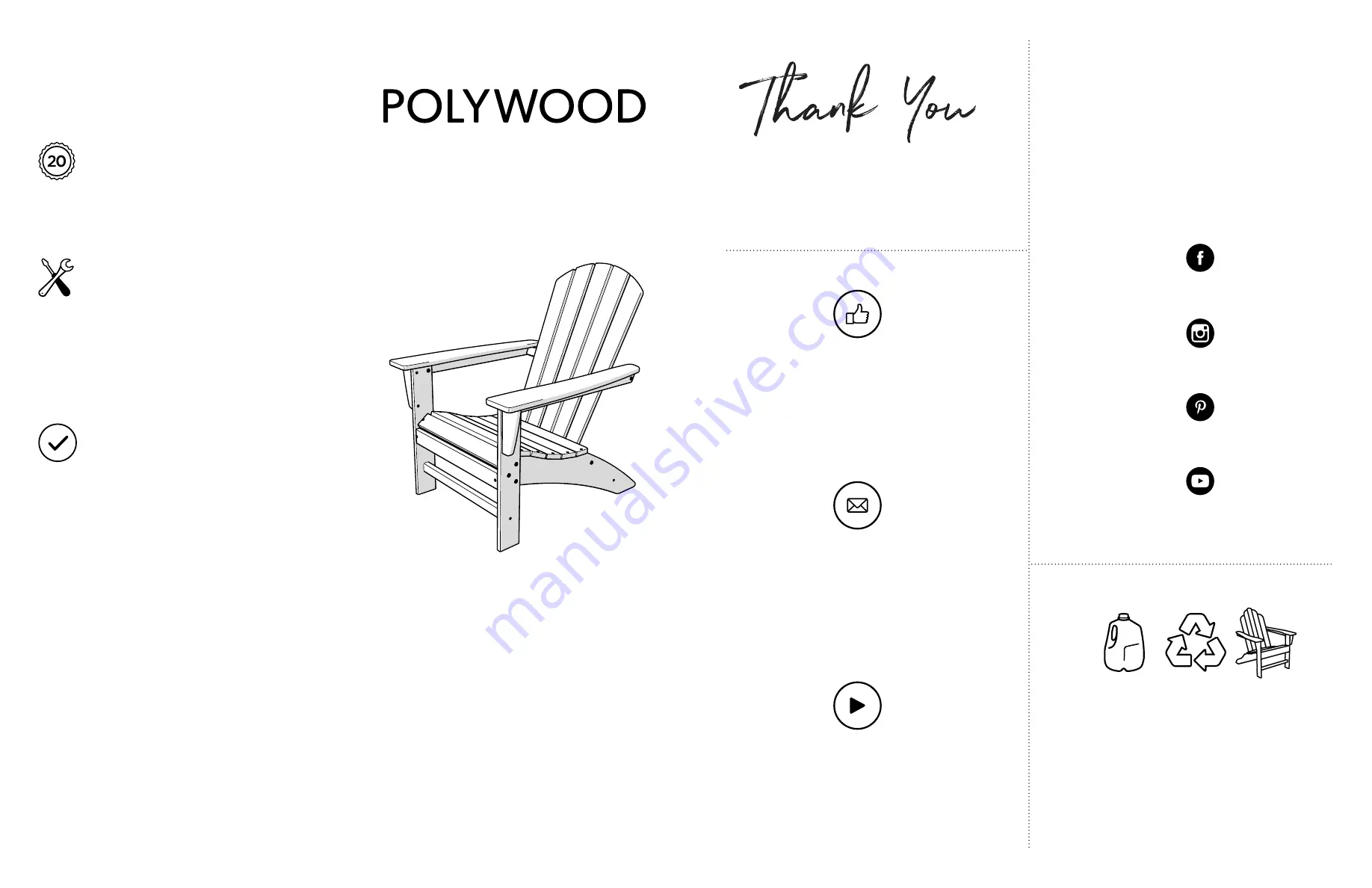 Polywood AD410 Скачать руководство пользователя страница 1