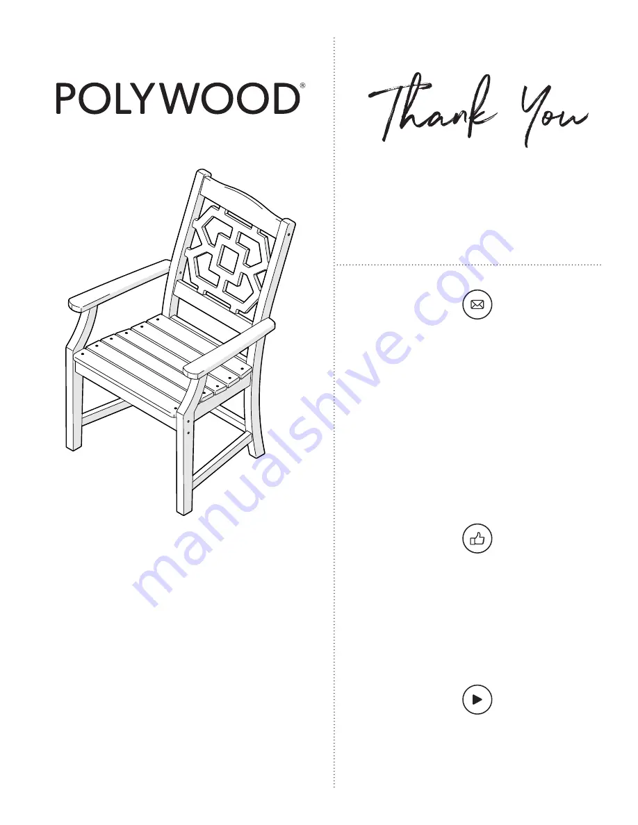 Polywood FDT3772 Скачать руководство пользователя страница 3