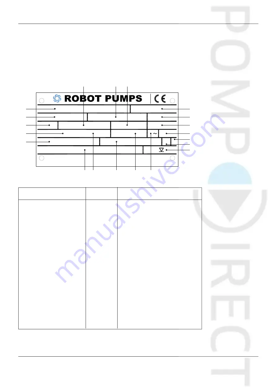 PompDirect ROBOT PUMPS RW Series Operation & Maintenance Manual Download Page 25