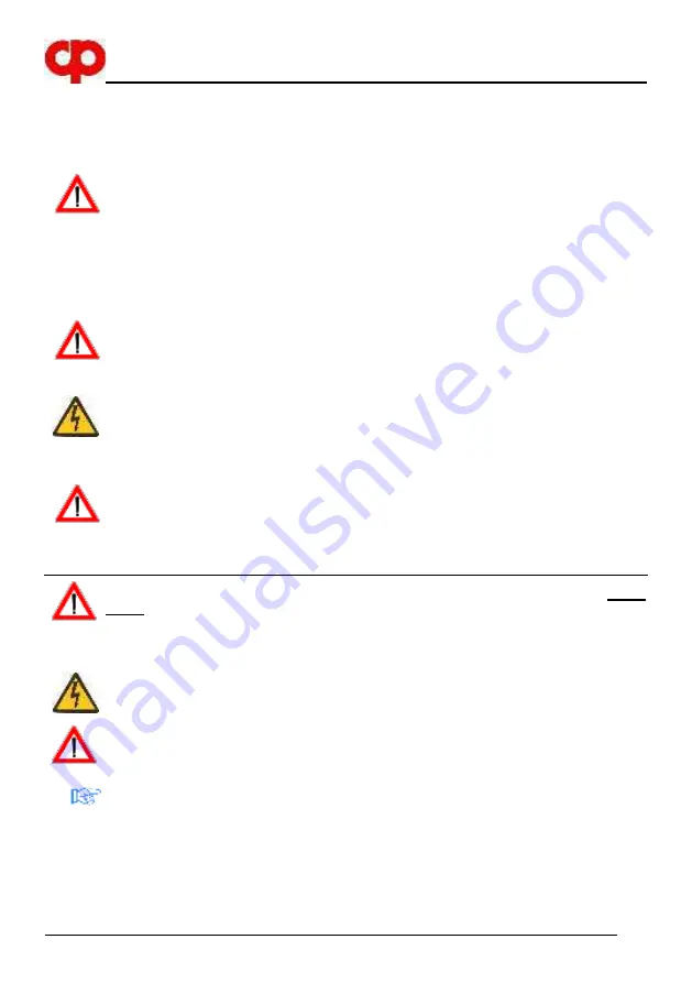 POMPE CUCCHI MX Series Operating And Maintenance Manual Download Page 19